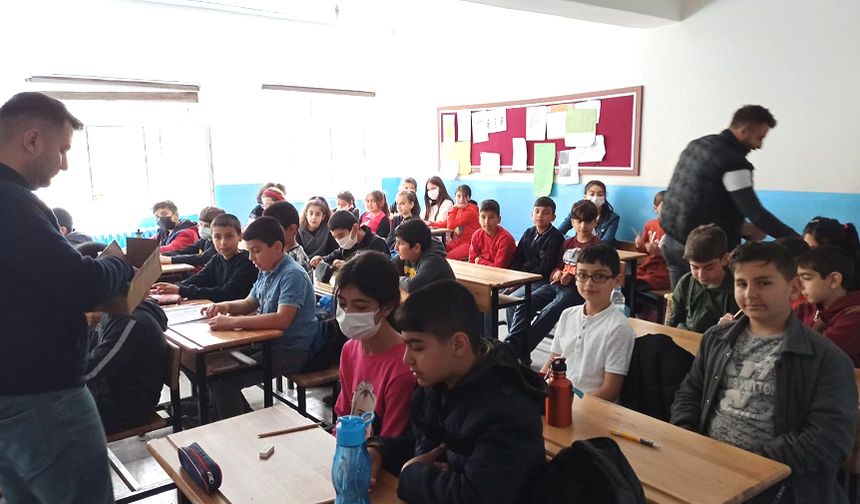 Öğrencilere ‘Tabiat ve Biyolojik Çeşitliliğin Korunması’ Eğitimi Verildi