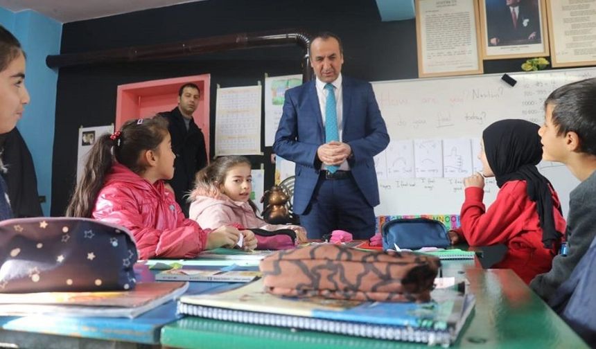 Bingöl'de Başlatılan 'Kış Okulu' Uygulaması Büyük İlgi Gördü