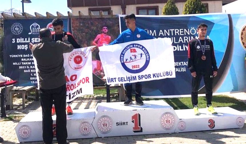 Bingöllü Atlet, Balkan Dağ Koşusunda 3’üncü oldu