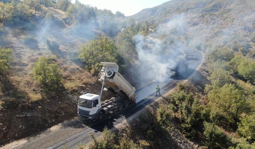 4 Yılda Bin 600 Kilometrelik Köy Yolu Asfalta Kavuşturuldu