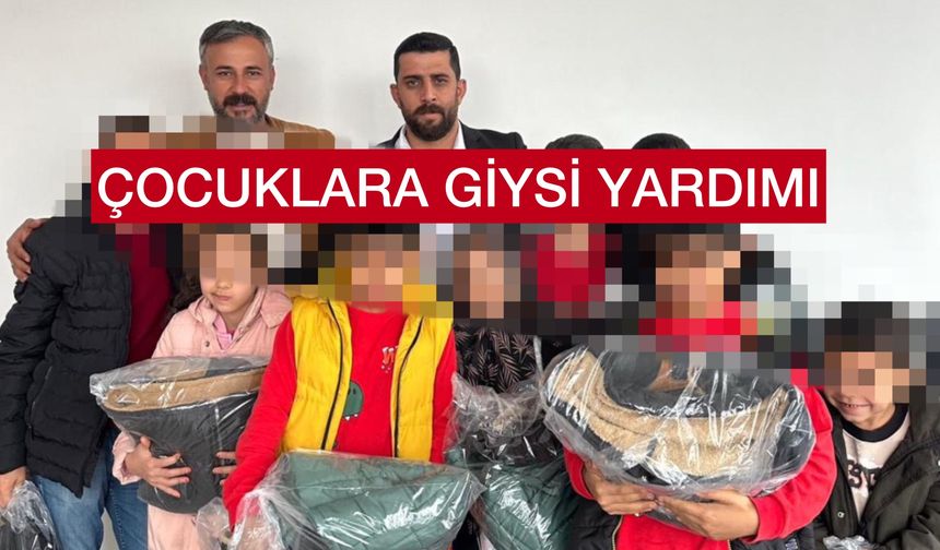 200 Çocuğa Kışlık Kıyafet Yardımı