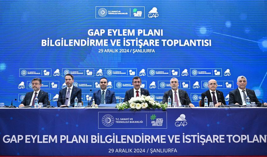 Şanlıurfa'da GAP Eylem Planı Bilgilendirme ve İstişare Toplantısı