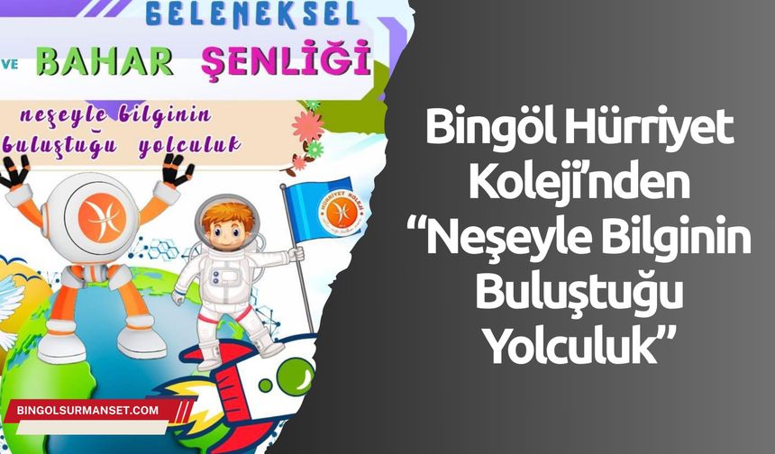 Bingöl Hürriyet Koleji’nden “Neşeyle Bilginin Buluştuğu Yolculuk”