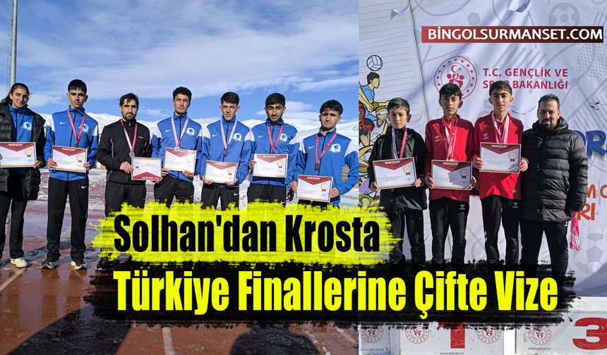 Solhan'dan Krosta Türkiye Finallerine Çifte Vize