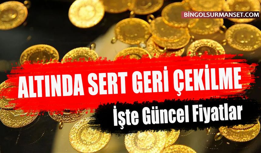 Altında Sert Geri Çekilme: İşte Güncel Fiyatlar