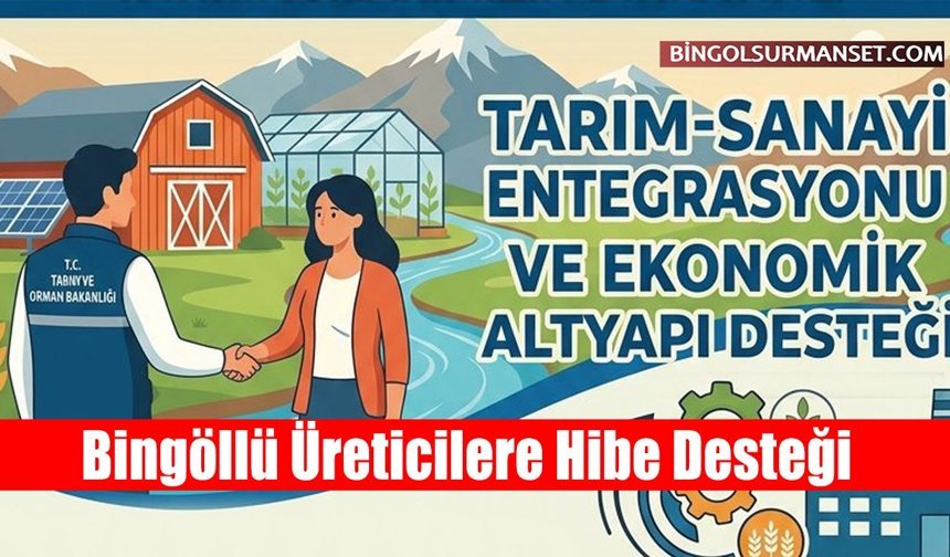 Bingöllü Üreticilere Hibe Desteği: KKYDP 2026 Dönemi Başlıyor
