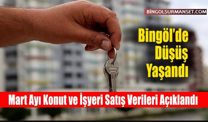 Mart Ayı Konut ve İşyeri Satış Verileri Açıklandı