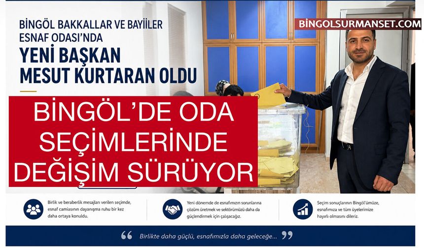 Bakkallar ve Bayiiler Seçimini Mesut Kurtaran Kazandı