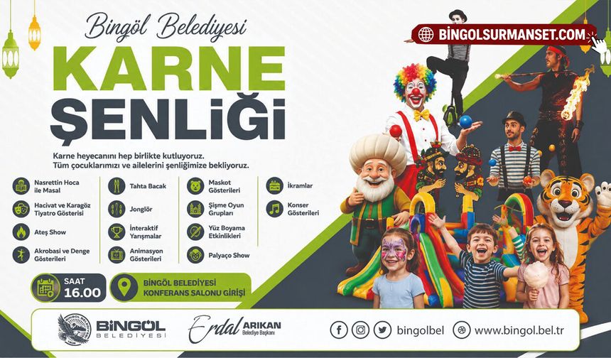Karne Sevinci Bingöl’de Şenliğe Dönüşecek