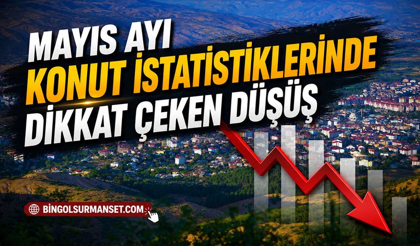 Mayıs Ayı Konut İstatistiklerinde Dikkat Çeken Düşüş