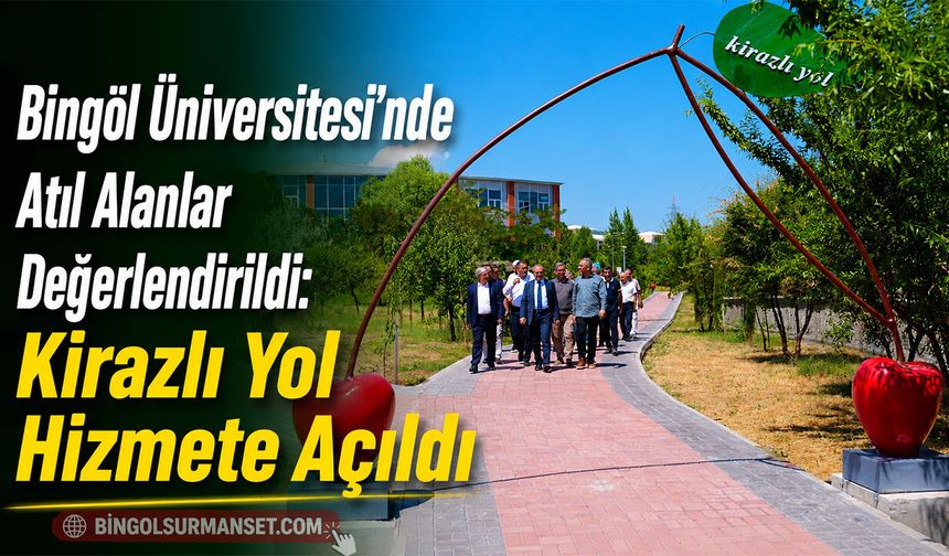 Bingöl Üniversitesi’nde Atıl Alanlar Değerlendiriliyor