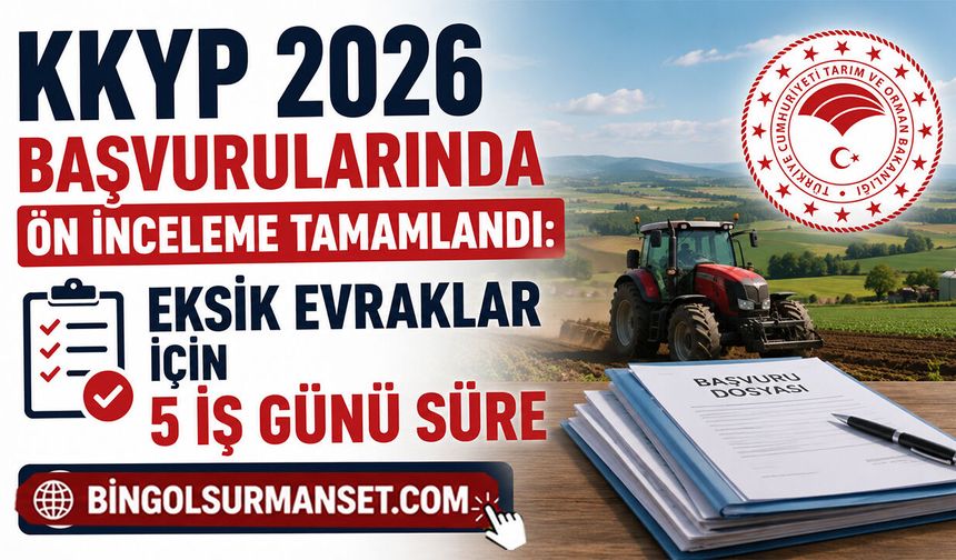 KKYP 2026 Başvurularında Ön İnceleme Tamamlandı