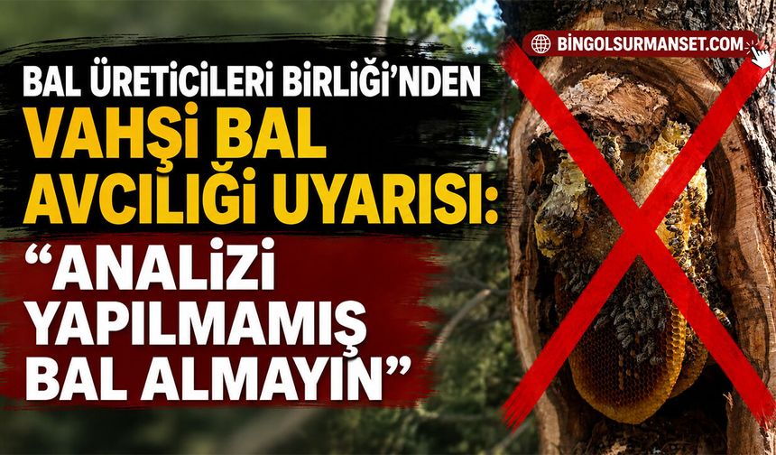 Bal Üreticileri Birliği’nden Vahşi Bal Avcılığı Uyarısı