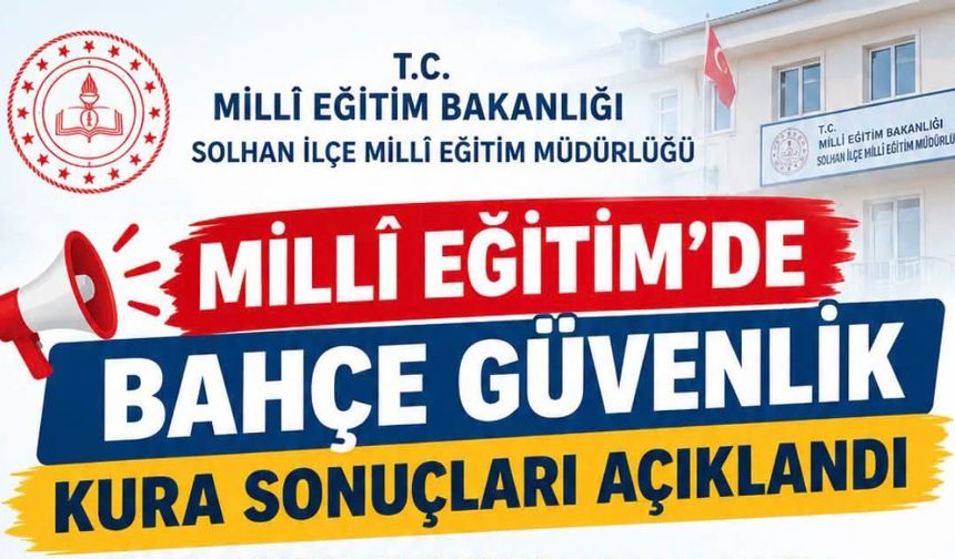 Solhan'a Alınan 25 Kişilik Bahçe Görevlisi Belli Oldu
