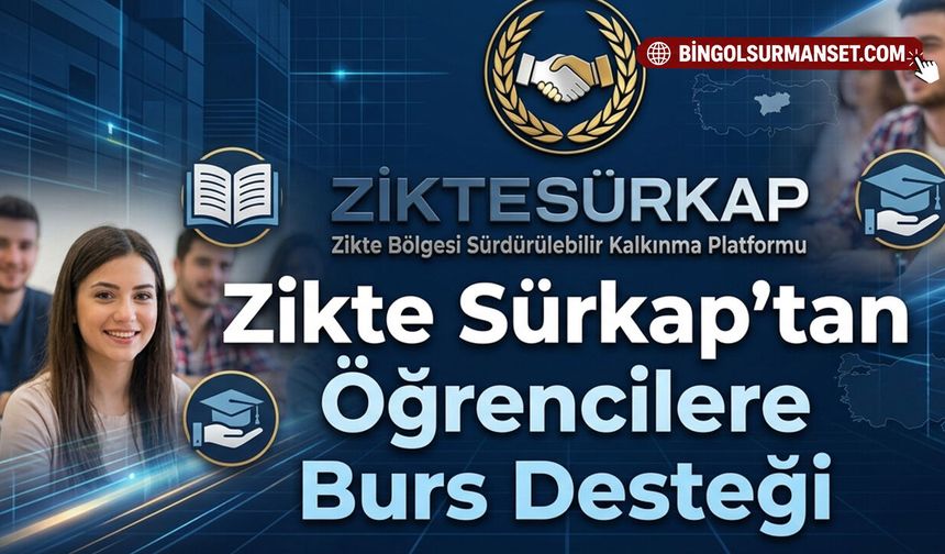 Zikte Sürkap’tan Öğrencilere Burs Desteği