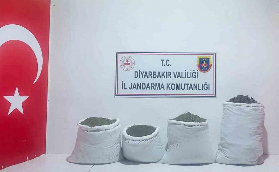 Diyarbakır’da 68 kilogram uyuşturucu ele geçirildi