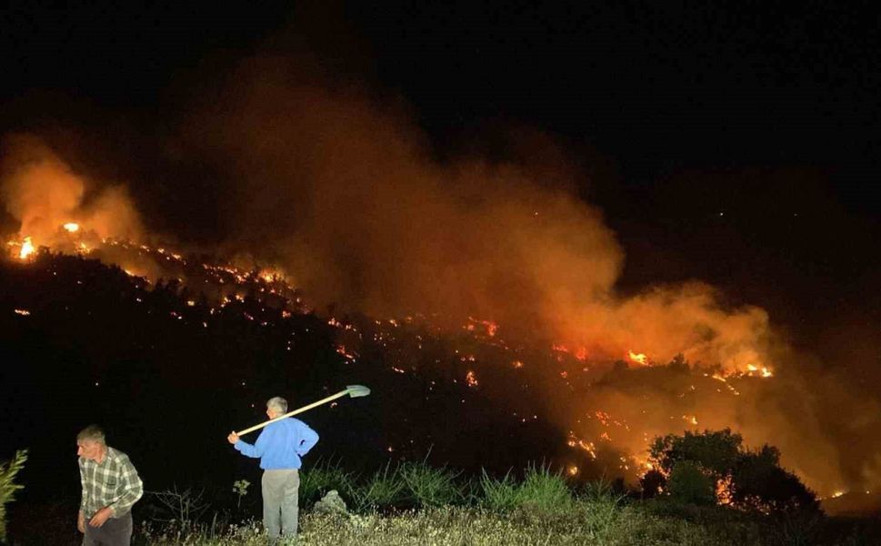 Bingöl’de çıkan orman yangını kontrol altına alındı