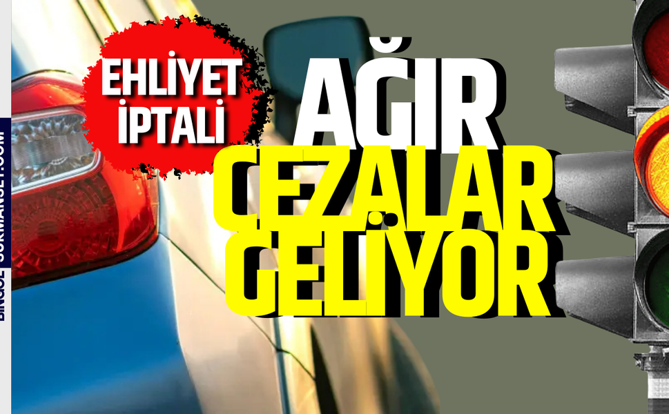 Kırmızı Işık İhlaline Ağır Ceza: Ehliyet İptali!