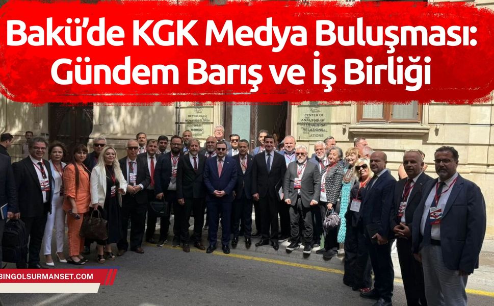 KGK Heyetiyle Görüşen Hacıyev: Barış İçin Kararlıyız