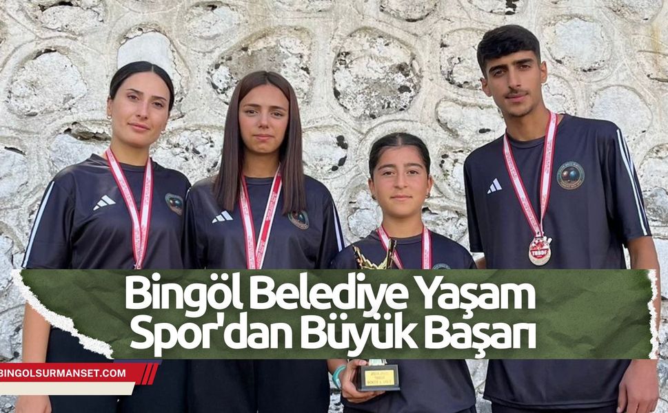 Bingöl Belediye Yaşam Spor'dan Büyük Başarı