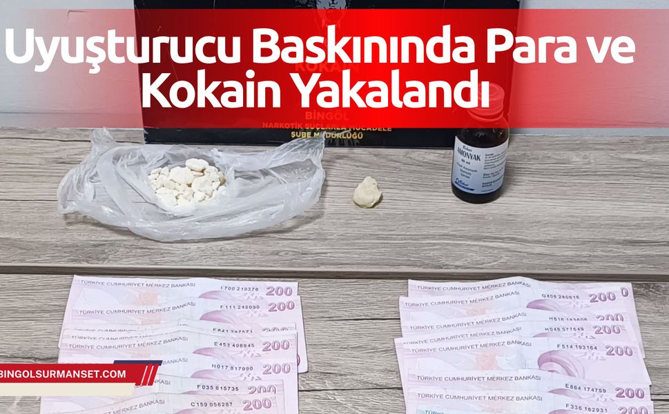Bingöl’de Uyuşturucu Operasyonu
