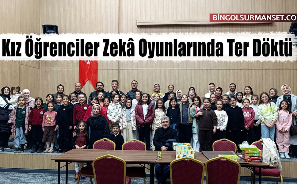 Kız Öğrenciler Zekâ Oyunlarında Ter Döktü