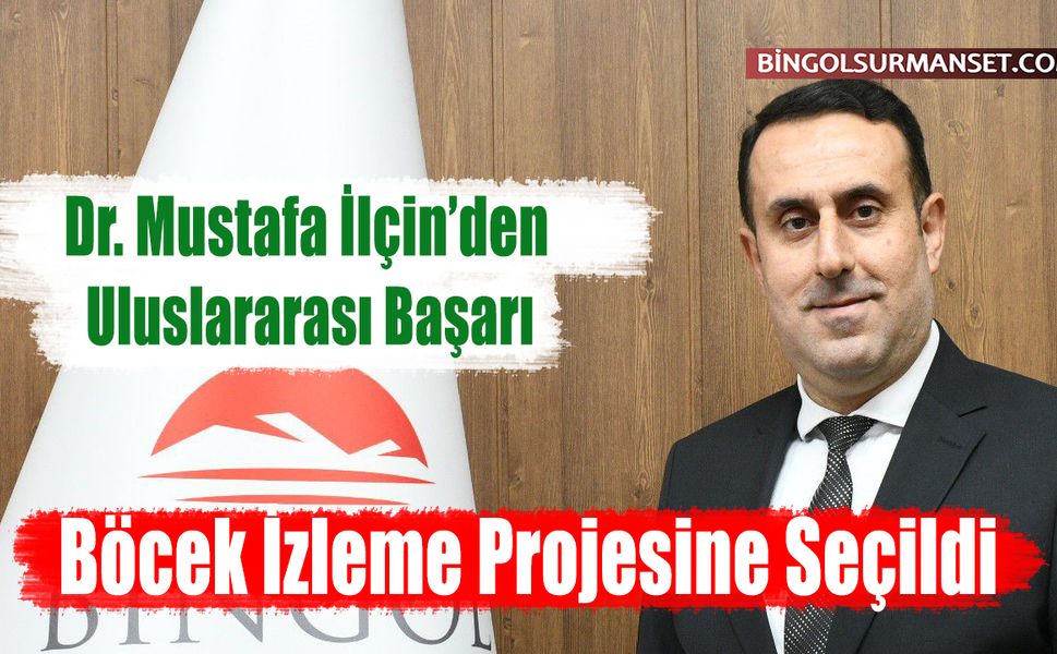Dr. Mustafa İlçin'den Uluslararası Başarı