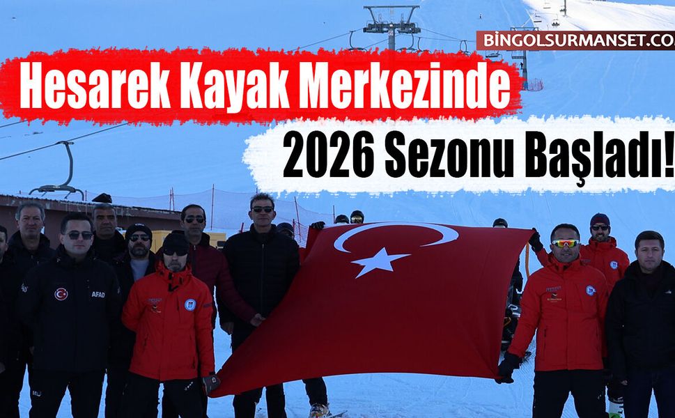 Hesarek Kayak Merkezinde 2026 Sezonu Başladı!