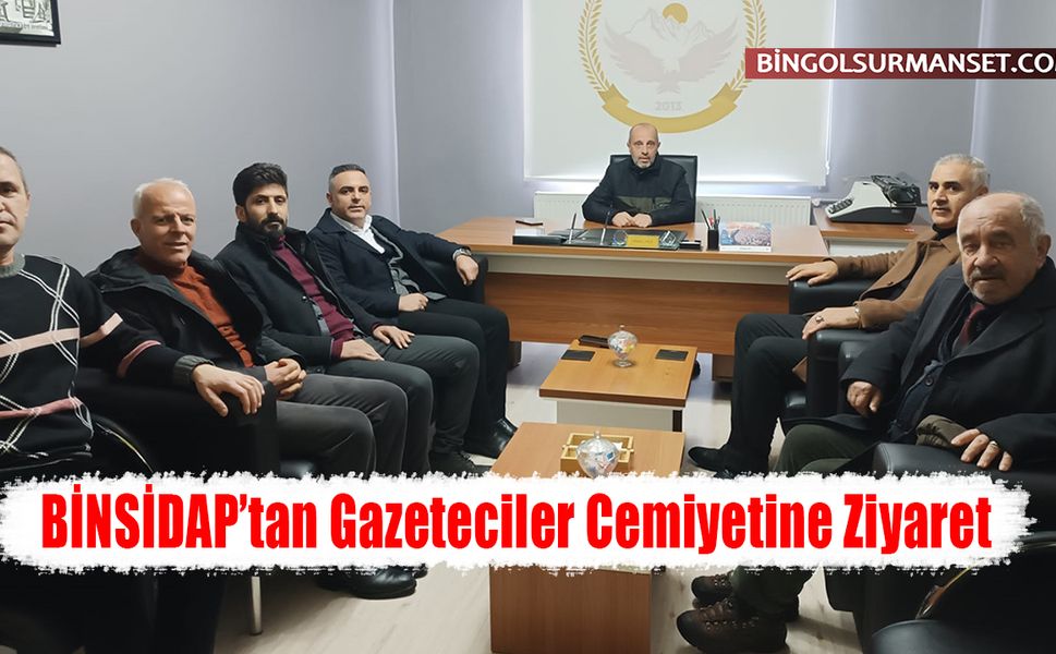 BİNSİDAP’tan Gazeteciler Cemiyetine Ziyaret