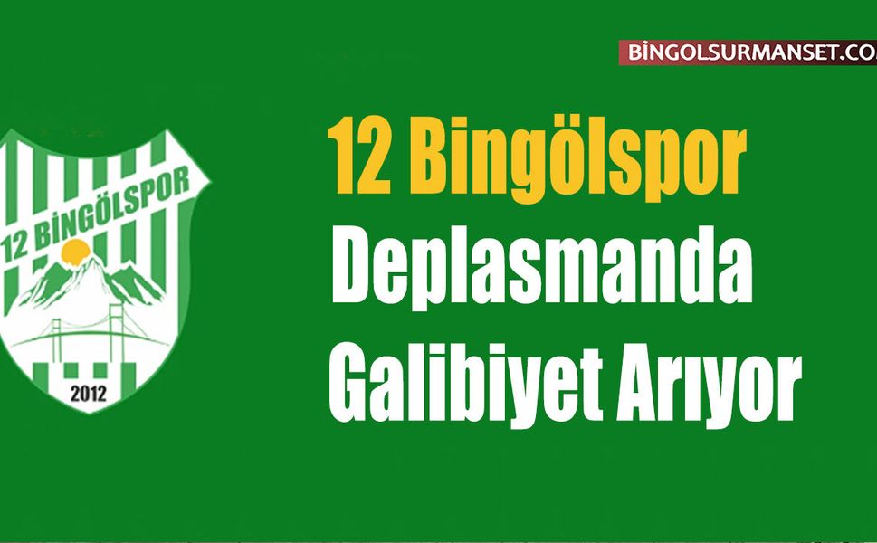 Lider 12 Bingölspor, Diyarbakır Deplasmanında Galibiyet Arıyor