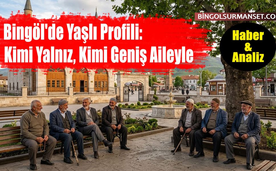 Bingöl'de Yaşlı Profili: Kimi Yalnız, Kimi Geniş Aileyle