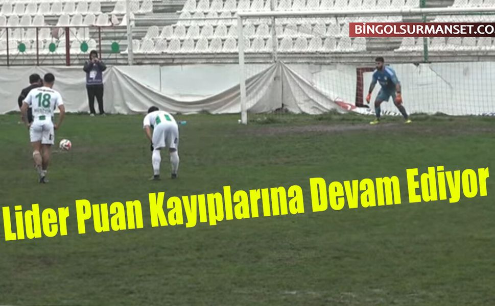 Lider Puan Kayıplarına Devam Ediyor