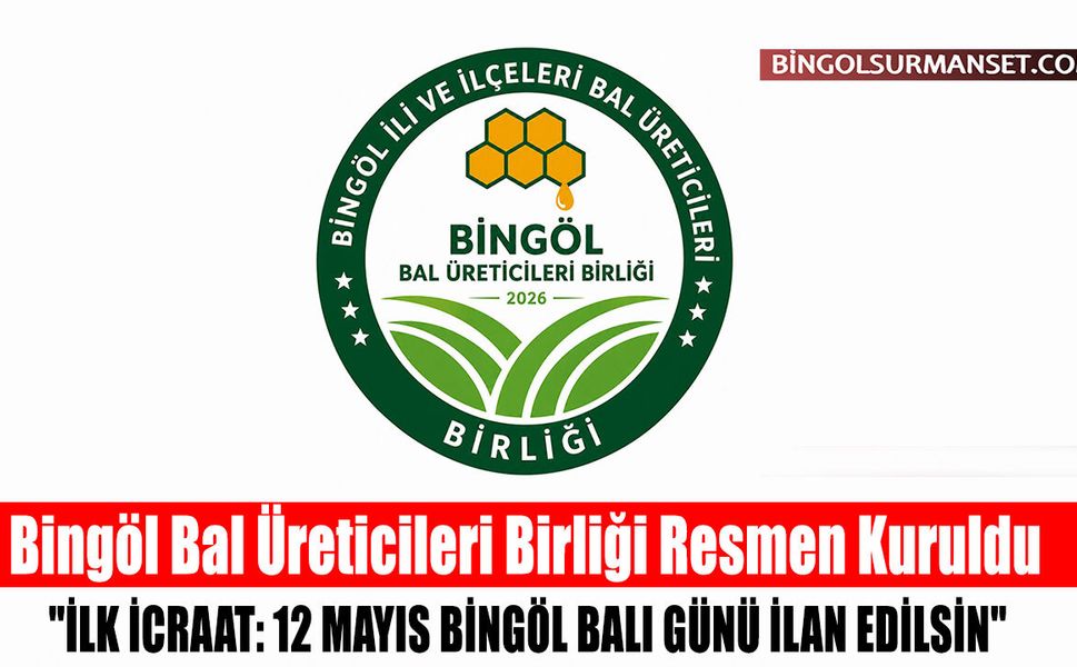 Bingöl Bal Üreticileri Birliği Resmen Kuruldu