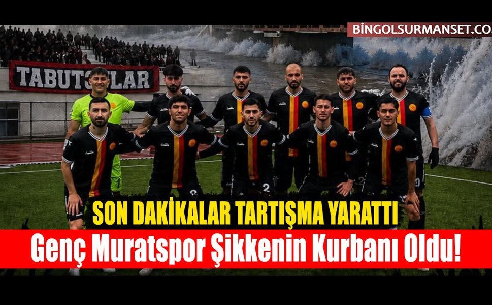 Genç Muratspor Şikkenin Kurbanı Oldu!