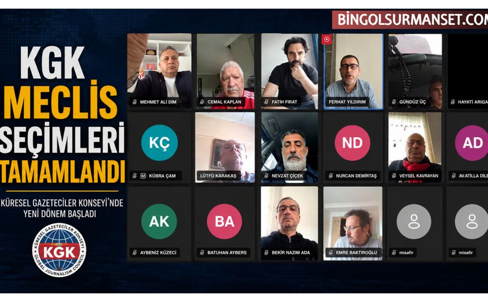 KGK Meclis Seçimleri Tamamlandı