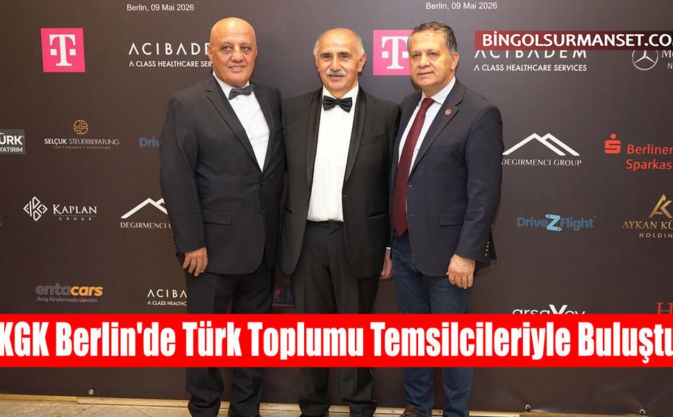 KGK Berlin'de Türk Toplumu Temsilcileriyle Buluştu