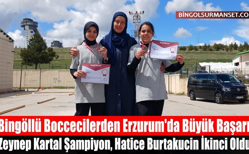 Bingöllü Boccecilerden Erzurum'da Büyük Başarı