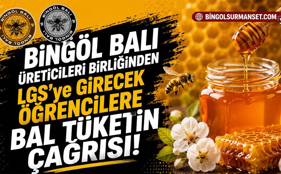 LGS'ye Girecek Öğrencilere Bal Tüketin Çağrısı!