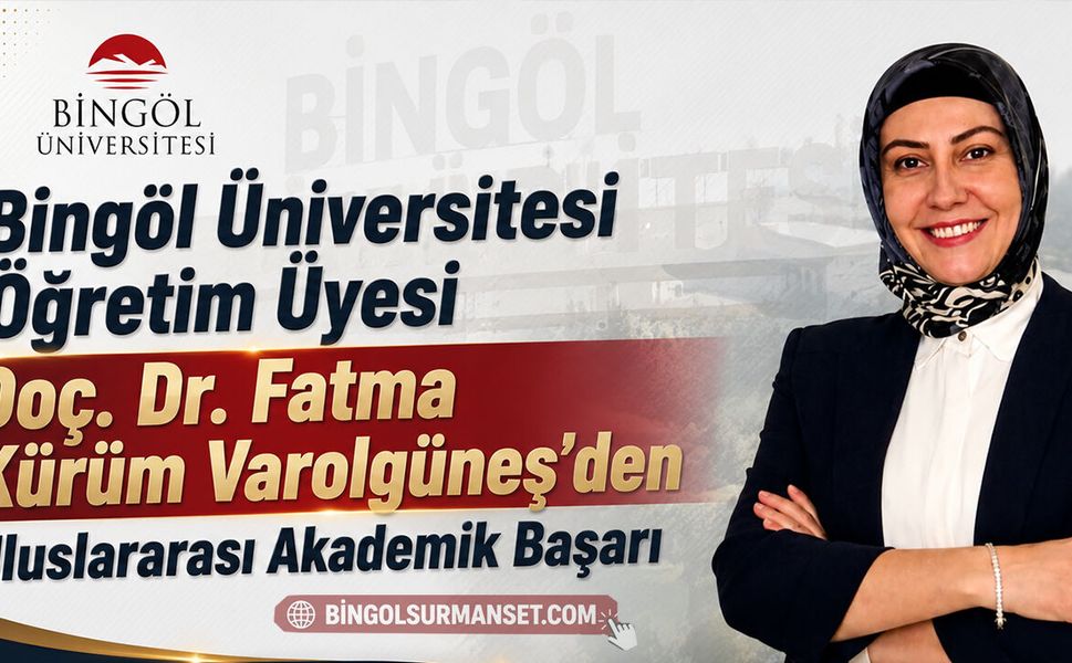 Doç. Dr. Fatma Kürüm Varolgüneş’ten Uluslararası Akademik Başarı