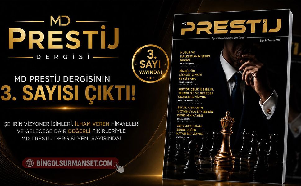 MD Prestij Dergisi’nin 3. Sayısı Yayınlandı