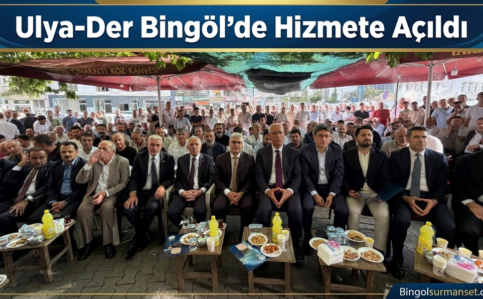 Ulya-Der Bingöl’de Hizmete Açıldı