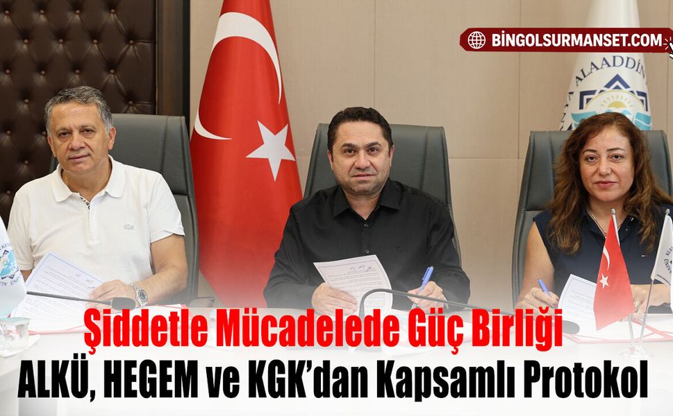 Şiddetle Mücadelede Güç Birliği: ALKÜ, HEGEM ve KGK’dan Kapsamlı Protokol