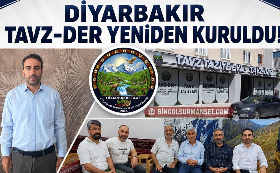 Diyarbakır Tavz-Der Yeniden Faaliyette: İlk İcraat Taziye Evi Oldu