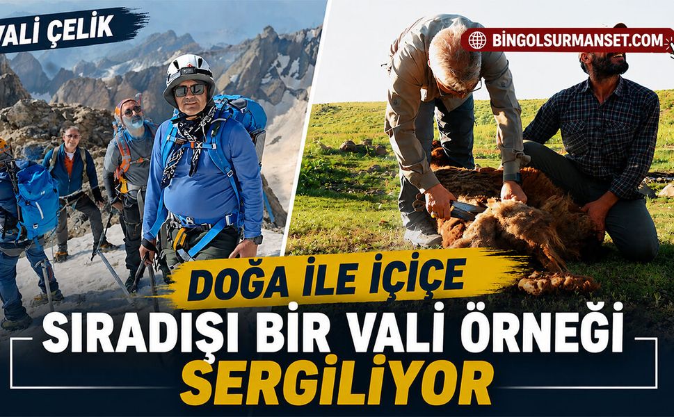 Vali Çelik Doğa ile İçiçe Sıradışı Bir Vali Örneği Sergiliyor