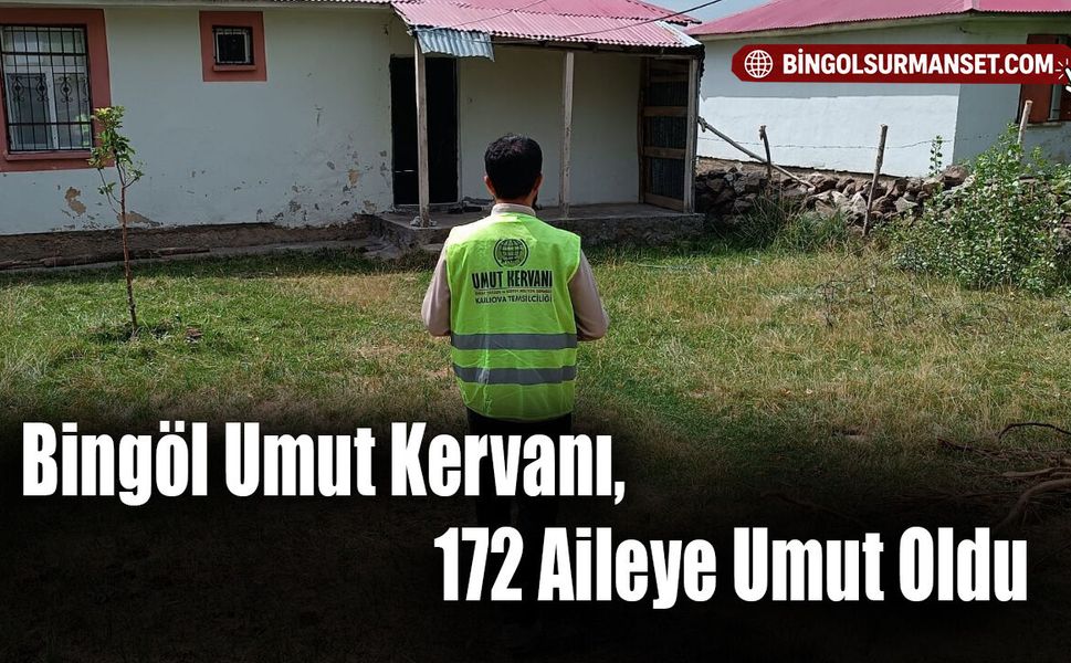 Bingöl Umut Kervanı, 172 Aileye Umut Oldu