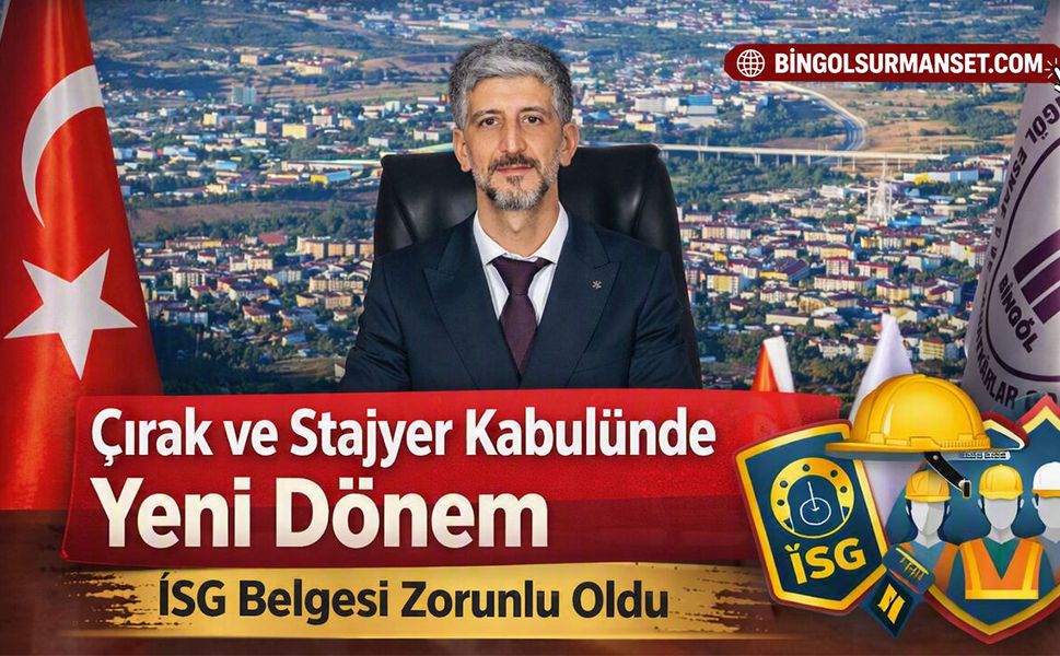 Çırak ve Stajyer Kabulünde Yeni Dönem: İSG Belgesi Zorunlu Oldu