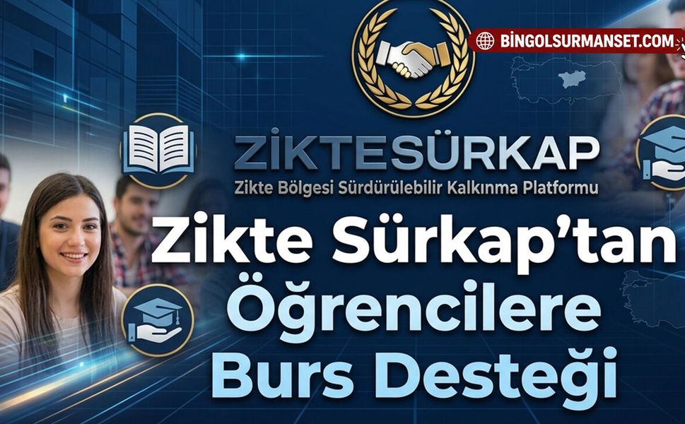 Zikte Sürkap’tan Öğrencilere Burs Desteği
