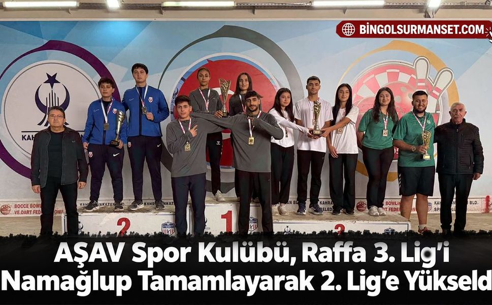 AŞAV Spor Kulübü, Raffa 3. Lig’i Namağlup Tamamlayarak 2. Lig’e Yükseldi