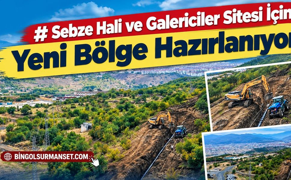 Sebze Hali ve Galericiler Sitesi İçin Yeni Bölge Hazırlanıyor