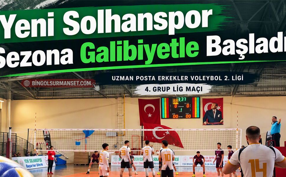 Yeni Solhanspor Sezona Galibiyetle Başladı